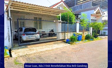 Rumah Rungkut Mapan Surabaya Timur Besar Luas dekat Tenggiis Medokan Wiguna Nginden Bisa Beli Gandeng