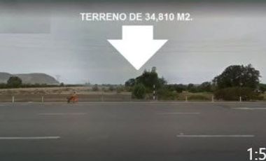 Terreno en Chilca de 34,810 m2 en la Carretera Panamericana