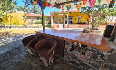 VENTA DE RANCHO CON DOS CASAS EN HUICHAPAN, HIDALGO