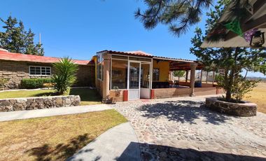 VENTA DE RANCHO CON DOS CASAS EN HUICHAPAN, HIDALGO