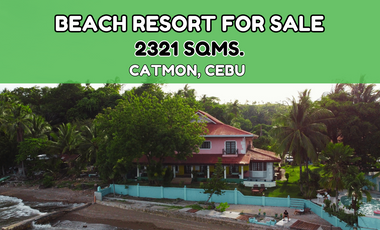 Beach Resort For Sale in Catmon, Cebu:  Fully Functional, Income Generating Property