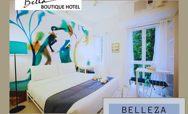 La Bella Tagaytay studio type unit with balcony, Midrise,  a Cozy place with trees within the premises