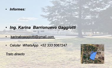 TERRENO INDUSTRIAL  VENTA    PLANTA SAN MARTIN TEXMELUCAN