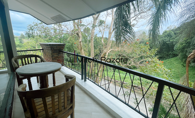 Charming Asian-Rustic 3-Bedroom Vacation and Airbnb Home For Sale at Canyon Woods Near Tagaytay