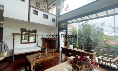 Charming Asian-Rustic 3-Bedroom Vacation and Airbnb Home For Sale at Canyon Woods Near Tagaytay