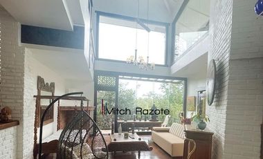 Charming Asian-Rustic 3-Bedroom Vacation and Airbnb Home For Sale at Canyon Woods Near Tagaytay