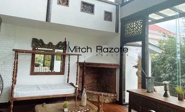 Charming Asian-Rustic 3-Bedroom Vacation and Airbnb Home For Sale at Canyon Woods Near Tagaytay