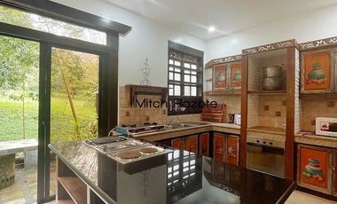 Charming Asian-Rustic 3-Bedroom Vacation and Airbnb Home For Sale at Canyon Woods Near Tagaytay