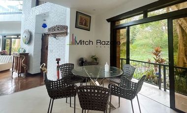 Charming Asian-Rustic 3-Bedroom Vacation and Airbnb Home For Sale at Canyon Woods Near Tagaytay