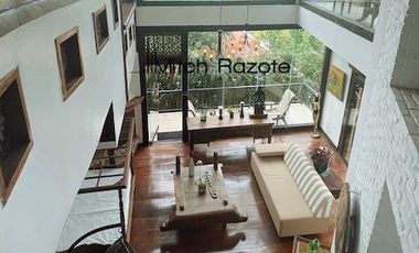 Charming Asian-Rustic 3-Bedroom Vacation and Airbnb Home For Sale at Canyon Woods Near Tagaytay