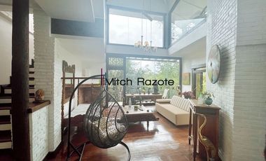 Charming Asian-Rustic 3-Bedroom Vacation and Airbnb Home For Sale at Canyon Woods Near Tagaytay