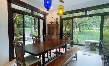 Charming Asian-Rustic 3-Bedroom Vacation and Airbnb Home For Sale at Canyon Woods Near Tagaytay