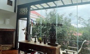 Charming Asian-Rustic 3-Bedroom Vacation and Airbnb Home For Sale at Canyon Woods Near Tagaytay