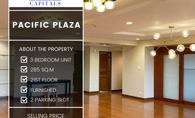 3BR in Pacific Plaza Makati For Sale