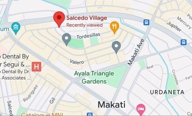 Prime Commercial Space for Sale at Salcedo Village, Makati City