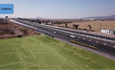 VENTA!! Terreno con 5 hectáreas sobre la Autopista México-Pachuca