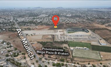 venta Terreno para Desarrollar a lado del  Estadio El Encanto- Mazatlán, Sinaloa