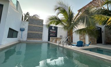 Increible Villa a 300 metros del mar , en Telchac Mérida