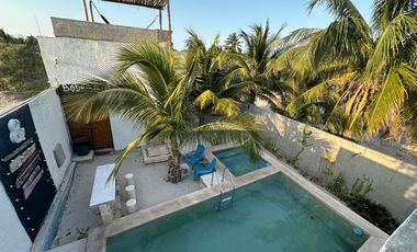 Increible Villa a 300 metros del mar , en Telchac Mérida