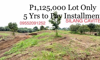 5 YRS TO PAY INSTALLMENT RESIDENTIAL LOT IN SILANG CAVITE