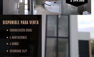 VENTA DE CASA DE ESTRENO EN ISLA MOCOLI - ETAPA DUBAI