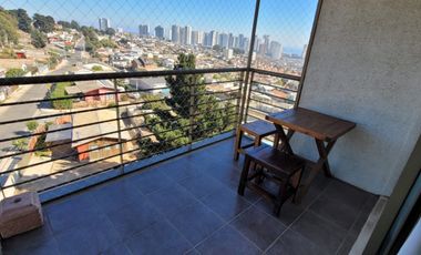 ARRIENDO Depto.  Amoblado   2d/1b/1e,  Rio Imperial, Concón
