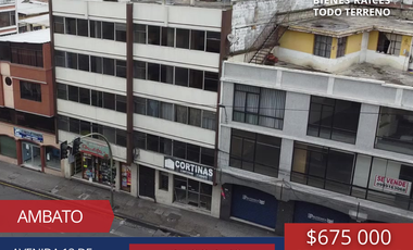 EDIFICIO DE VENTA AMBATO-TUNGURAHUA - 18 DEPARTAMENTOS 2 LOCALES