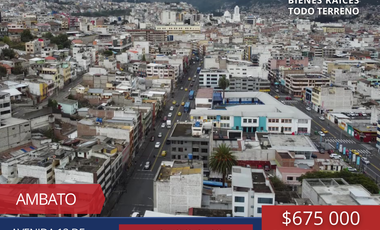 EDIFICIO DE VENTA AMBATO-TUNGURAHUA - 18 DEPARTAMENTOS 2 LOCALES