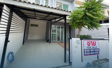 for sale townhouse for sale, The Connect Donmueang-Songprapha, newly renovated, near BTS