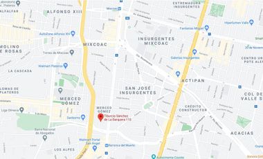 Casa en Privada en Venta en Merced Gómez Mixcoac, Benito Juárez, CDMX.