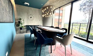 Suite En Renta 60 m² Amoblada de Lujo Edificio Iqon frente al Parque La Carolina