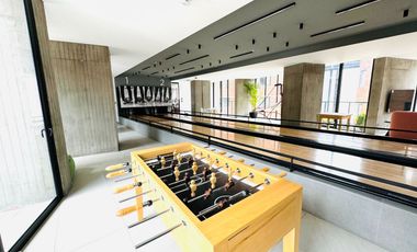 Suite En Renta 60 m² Amoblada de Lujo Edificio Iqon frente al Parque La Carolina