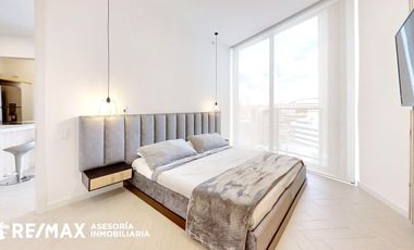 Suite En Renta 60 m² Amoblada de Lujo Edificio Iqon frente al Parque La Carolina