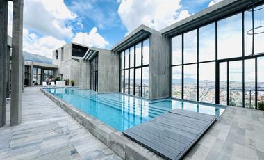 Suite En Renta 60 m² Amoblada de Lujo Edificio Iqon frente al Parque La Carolina