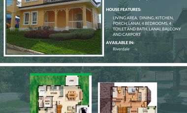 FOR CONSTRUCTION 2 STOREY 4 BEDROOM HOUSE IN CAMELLA RIVERFRONT, TALABAN, CEBU CITY