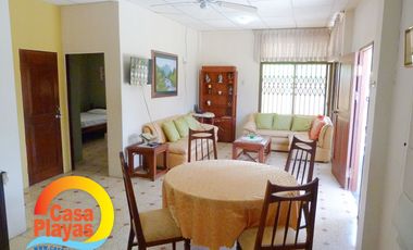 Casa Rentera con Piscina y Vista Al Mar de Venta en Playas, Via a Data.