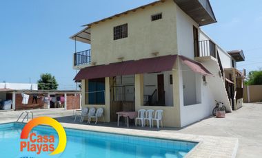 Casa Rentera con Piscina y Vista Al Mar de Venta en Playas, Via a Data.