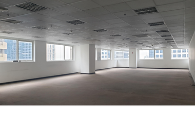 1,254 sqm Bare shell Office Space for Lease in Ortigas Center, Pasig City