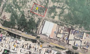 VENDO TERRENO EN ZONA INDUSTRIAL  A ESPALDAS DEL GRIFO SAN JOSE