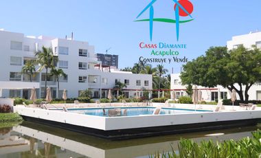 Casa en venta con terraza con salida y acceso a jardín y albercas