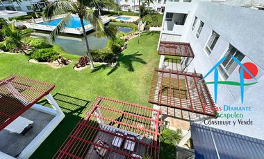 Casa en venta con terraza con salida y acceso a jardín y albercas