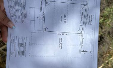 Terreno en venta en Catamayo sector La Vega