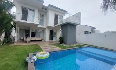 Isla Mocoli, ALquilo Hermosa Casa Amoblada con Vista al LAgo/Piscina