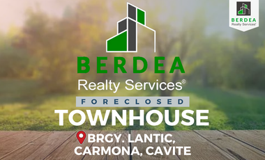 Residential Townhouse For Sale in Carmona, Cavite