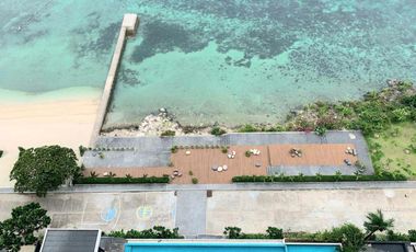 FOR RENT: PRIME BEACHFRONT 1BEDROOM CONDO UNIT WITH STUNNING SEAVIEW IN REEF RESIDENCES, LAPU-LAPU CITY, CEBU.