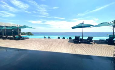 FOR RENT: PRIME BEACHFRONT 1BEDROOM CONDO UNIT WITH STUNNING SEAVIEW IN REEF RESIDENCES, LAPU-LAPU CITY, CEBU.
