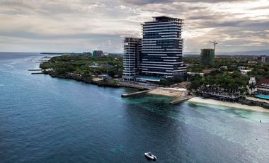 FOR RENT: PRIME BEACHFRONT 1BEDROOM CONDO UNIT WITH STUNNING SEAVIEW IN REEF RESIDENCES, LAPU-LAPU CITY, CEBU.
