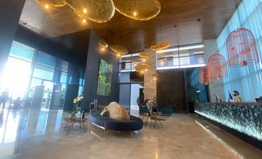 FOR RENT: PRIME BEACHFRONT 1BEDROOM CONDO UNIT WITH STUNNING SEAVIEW IN REEF RESIDENCES, LAPU-LAPU CITY, CEBU.