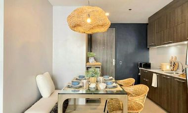 FOR RENT: PRIME BEACHFRONT 1BEDROOM CONDO UNIT WITH STUNNING SEAVIEW IN REEF RESIDENCES, LAPU-LAPU CITY, CEBU.