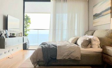 FOR RENT: PRIME BEACHFRONT 1BEDROOM CONDO UNIT WITH STUNNING SEAVIEW IN REEF RESIDENCES, LAPU-LAPU CITY, CEBU.